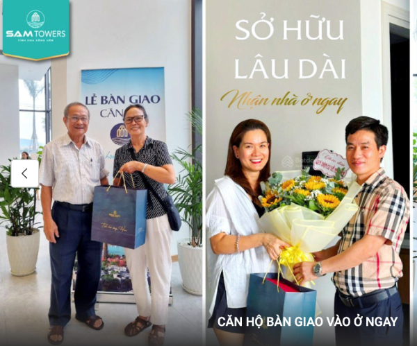 Bán căn 2PN SAM Towers view sông Hàn - Vịnh Đà Nẵng - View Núi