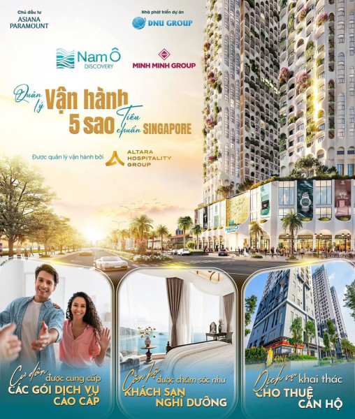 Cho Thuê Căn Hộ Nam Ô Discovery, Căn Hộ Nam Ô Cho Thuê