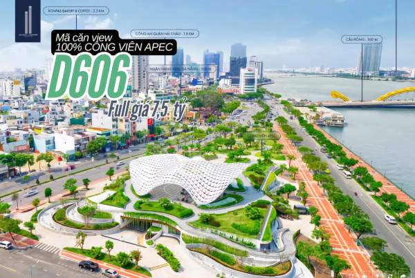 Căn hộ cao cấp Landmark sống đẳng cấp, view sông hàn đắt giá.  Căn hộ 2PN - 2WC | view trực diện Sô