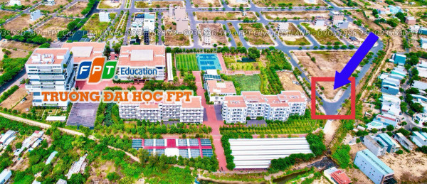 Bán Lô góc 3 mặt tiền Khu FPT City Đà Nẵng ngay cổng sau trường Đại học FPT