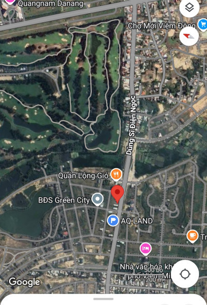 Bán Đất khu Green City, Đường 27 m đũng Sĩ , Diện Tích 120m