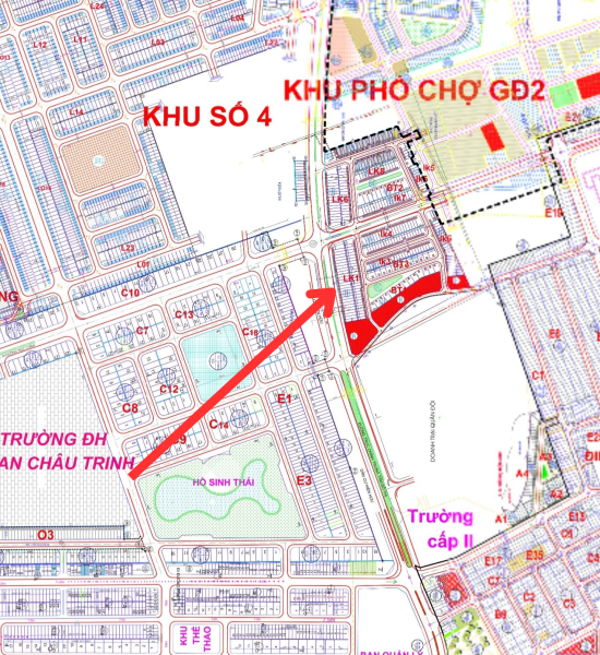 Chủ gửi bán lô Sun gate, block Lk1 đường 33 m