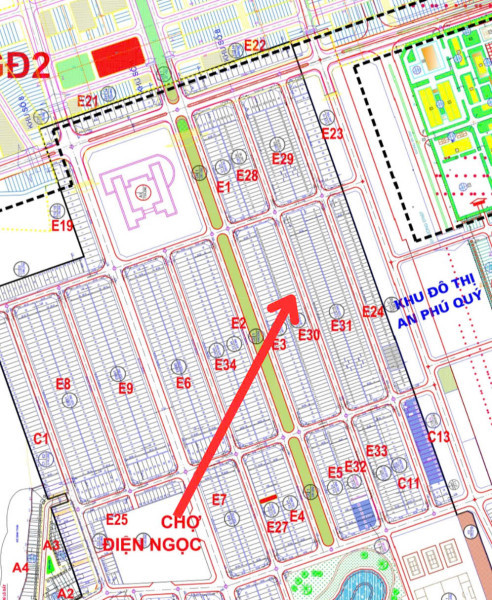 Quang FPT - Bán đất khu Số 9, Block E30 hướng Nam, Đường 7, Diện Tích 122 m