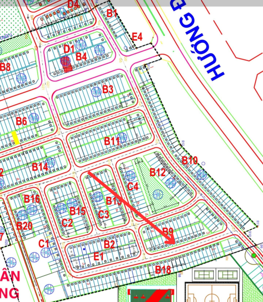 Bán đất Ngân Câu Ngân Giang, Đường Ngô Tất Tố