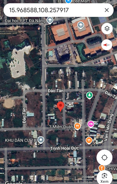 Đất khu 1B, Block D2.34 hướng nam, diện tích 140