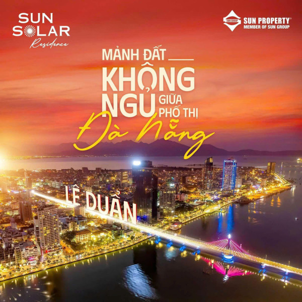 Sun Solar đẳng cấp của giới thương lưu , trung tâm phố cổ Đà Nẵng