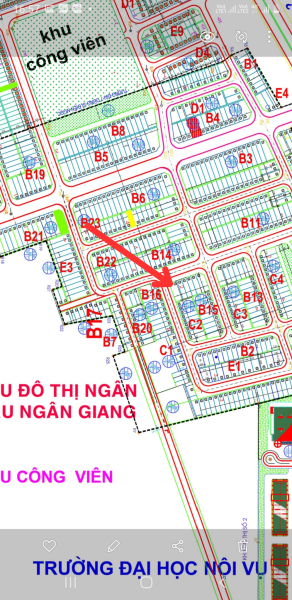Bán Đất Ngân Câu , Ngân Giang, Lô Gốc B15