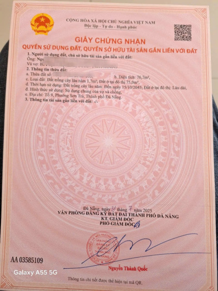 Chính chủ bán đất kiệt Bình Than , Phường Sơn Trà , Đà Nẵng ( VỊ TRÍ GẦN SIÊU THỊ COPMART ) ⭐⭐⭐⭐