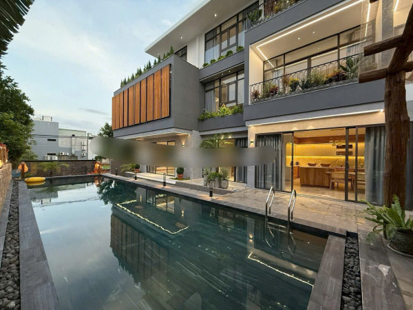 ???? BÁN SIÊU VILLA 3.5 TẦNG MT MỸ ĐA TÂY, KHU NAM VIỆT Á, GẦN SÔNG HÀN