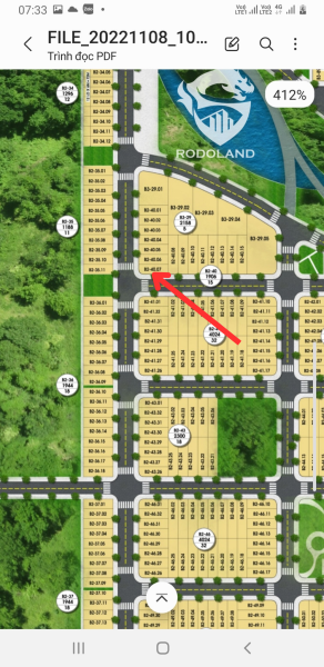 Bán lô Gốc FPT ,  Block B2.40 . 07  Giá bán 7.2 tỷ shop House