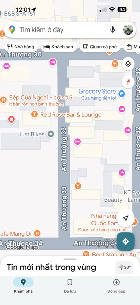 •BÁN TOÀ CĂN HỘ 7 TẦNG AN THƯỢNG KHU V.I.P SÁT BIỂN - Giá : 27...