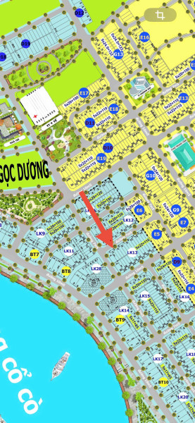 Bán đất Ngọc Dương 1,  Lk13  diện Tích 110m