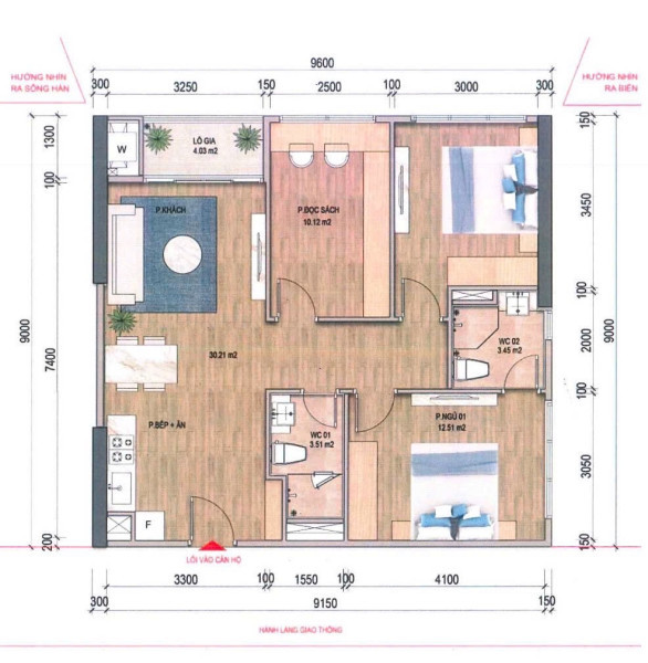 DUY NHẤT 1 CĂN GÓC 3PN VIEW SÔNG HÀN, GIÁ RẺ HƠN THỊ TRƯỜNG...