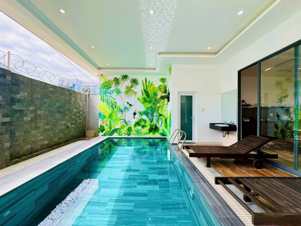 Cho thuê Villa hồ bơi 5 phòng ngủ Khu Nam Việt Á