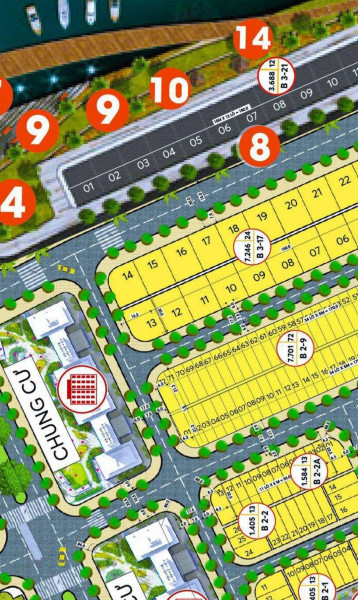 Bán Biệt Thự Phú Mỹ An , Diện Tích 300 m  Khu Vùng Trung 18