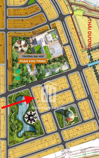 Bán biệt thự khu số 3,  Diện tích  250m  đường 7 view Hồ