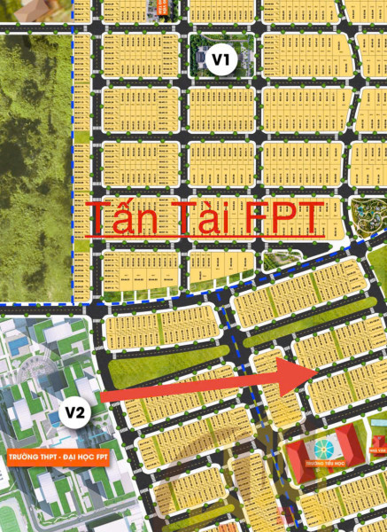 Em Tấn Tài FPT - Bán Lô Đất SỤP HẦM GIÁ TRƯỚC TẾT  LÔ ĐẤT FPT CHƯA TỚI 5 TỶ