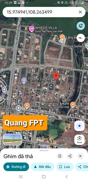 Bán đất FPT Đà Nẵng -  diện tích 90m phân khu V5