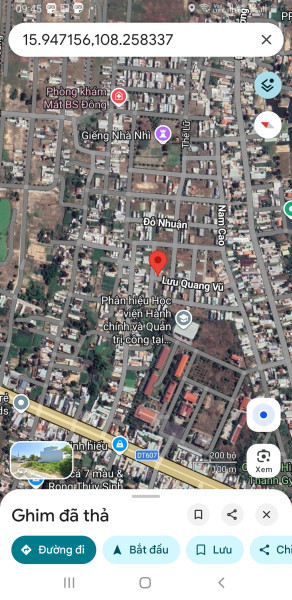 Bán đất 2 Mặt Tiền ,  135 m  Đường Thạch Lam Khu Ngân Câu