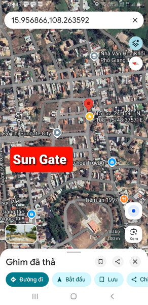 Bán Đất Sun Gate ,  Block Lk9  Diện Tích  85m