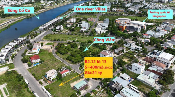 Chào Bán Lô Đất Khu Đô Thị Phú Mỹ An - Mặt Tiền Đường Song Hào - 400m2 - Giá tốt