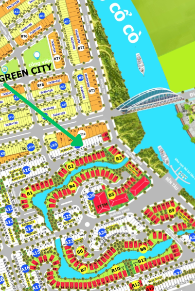 Bán đất Sentosa ,  Đường 7  đối diện Căn Hộ