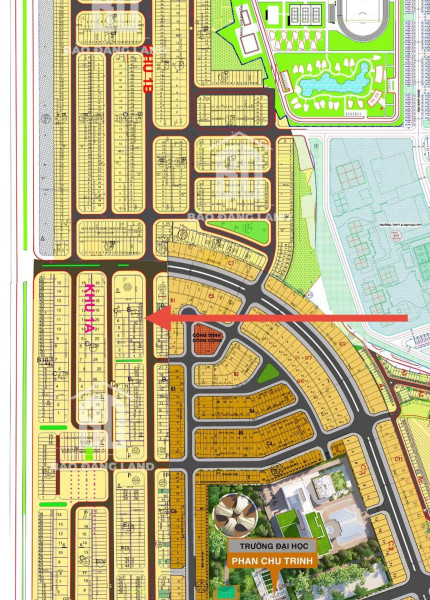 Bán đất Khu Đô Thị Số 3,  Đường Trịnh Hoài Đức