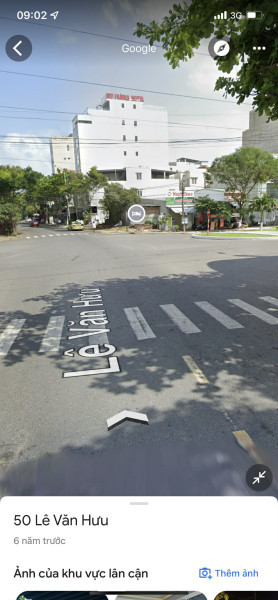 Bán lô góc 2MT đường An Dương Vương và Lê Văn Hưu, trung tâm Mỹ An, Sát sông Hàn cực đẹp