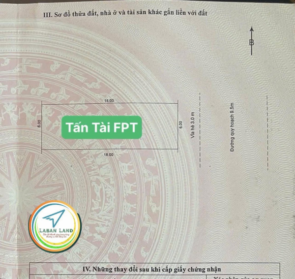 BÁN LÔ ĐẤT TRỤC CHÍNH ĐH FPT – GIÁ RẺ NHẤT THỊ TRƯỜNG  Vị trí đắc địa – trục chính gần Đại học FPT,