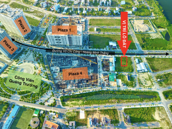 Bán đất VIP vị trí vàng HÀNG HIẾM mặt tiền Hoàng Minh Thắng khu FPT City Đà Nẵng