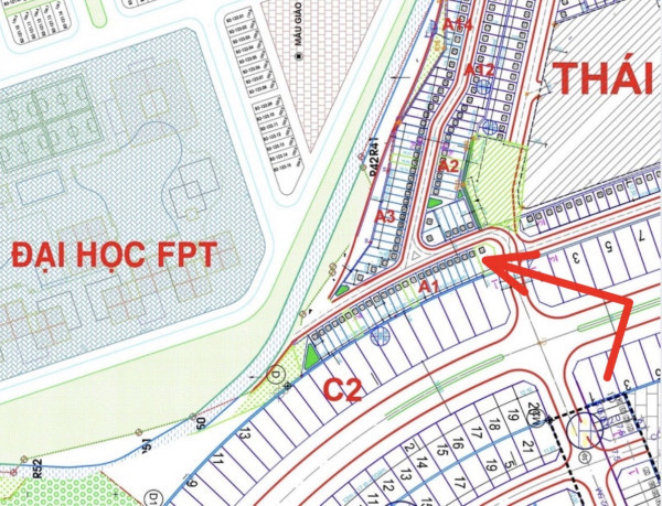 Chào Bán Lô Đất Khu Thái Dương - 75m2 - Đường 5m5 - Đấu Lưng Văn Tiến Dũng