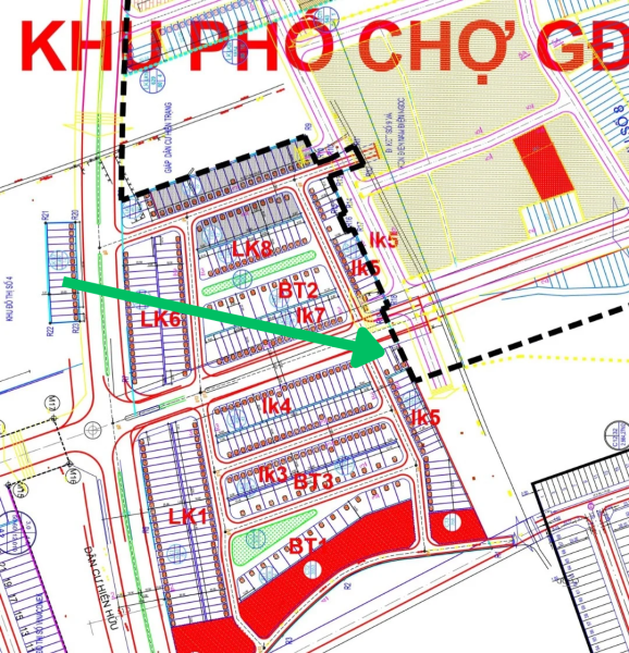 Lô Gốc Trục 27m Khu Sun Gate ,  Dt 147m Lk5
