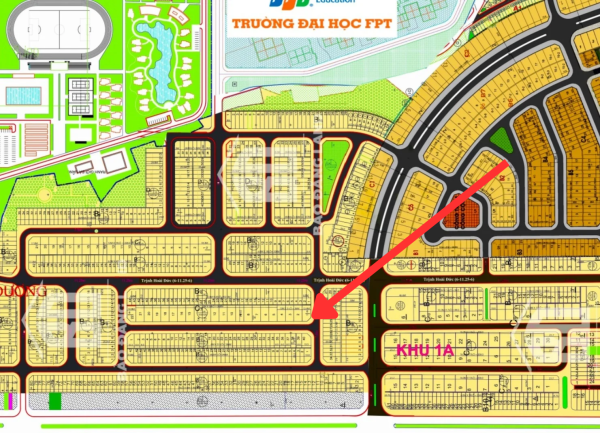 Đất khu 1B ,  Lô Góc C7  diện Tích 278m