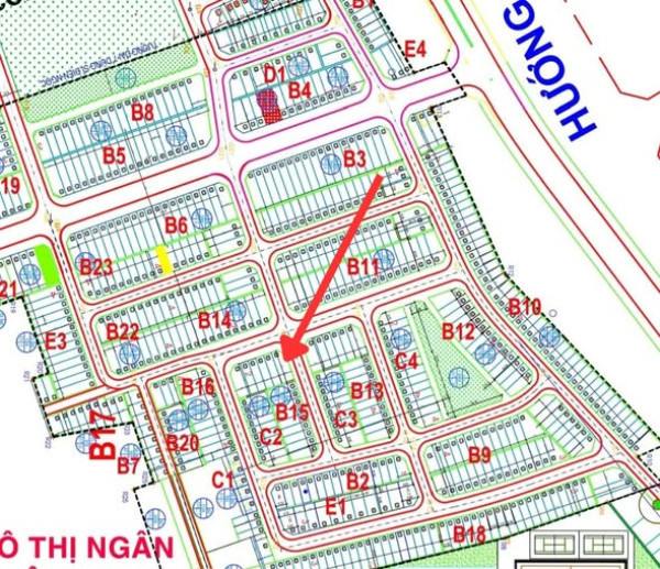 Đất Khu Ngân Câu - Ngân Giang - Lô Góc 2 Mặt Tiền - 152m2 -...