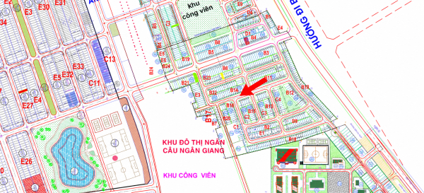 Đất Khu Ngân Câu - Ngân Giang - Diện tích 100m2 - Đường 7m5 - Gần Các Trường - Block B14