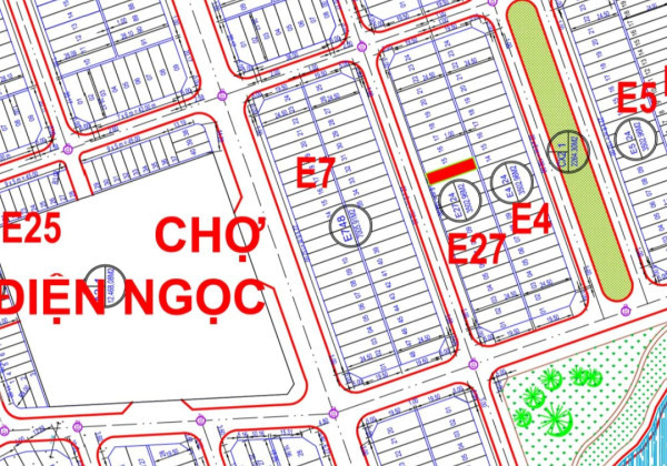 Bán 147m đất khu số 9, Block E27 Gần Chợ