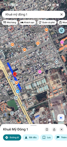 BÁN CẶP ĐẤT KHUÊ MỸ ĐÔNG 1, KHU NHÀ MÁY CAO SU