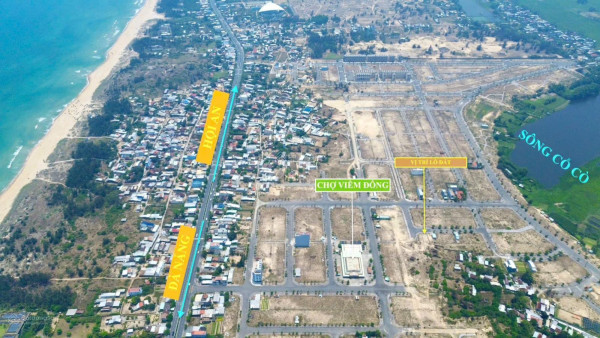 Chính chủ gửi bán lô đất gần biển Viêm Đông, sông Cổ Cò. Giá tham khảo tốt trong khu vực tốt