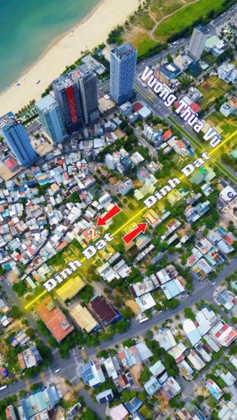 BÁN LÔ ĐẤT MẶT TIỀN ĐƯỜNG 7M5 - ĐINH ĐẠT, SONG SONG VÕ NGUYÊN GIÁP, RA BÃI TẮM BIỂN MỸ KHÊ CHỈ VÀI