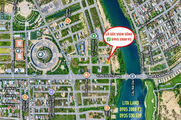 GIẢM GIÁ SÂU - CẦN BÁN GẤP Lô Góc cực đẹp Khu FPT City Đà Nẵng
