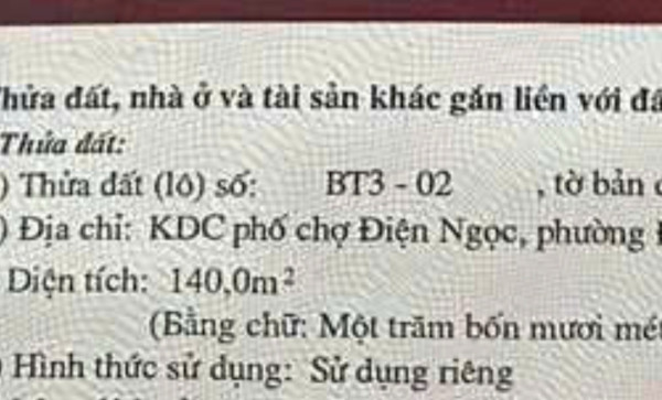 Bán Biệt Thự 140m khu Sun gate Đà Nẵng