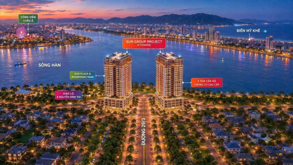 S-LIGHT TOWER Đà Nẵng - Căn 2PN Giá từ 3.3 TỶ Chiết khấu đến 18% Giỏ CĐT