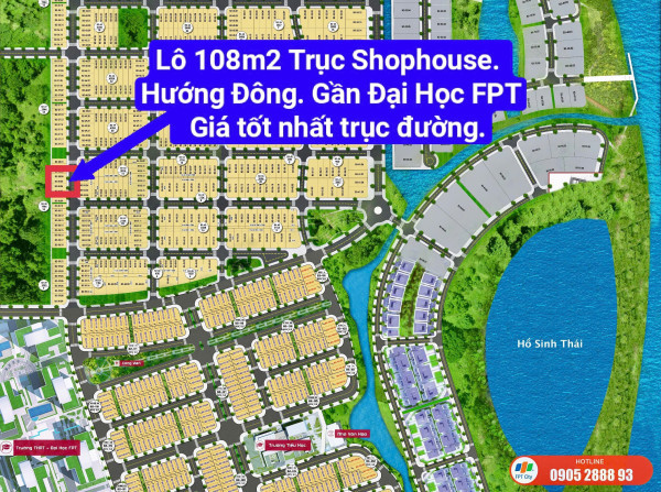 Tài chính 5 tỷ Có 3 lô đất đẹp tại FPT City Đà Nẵng CẦN...