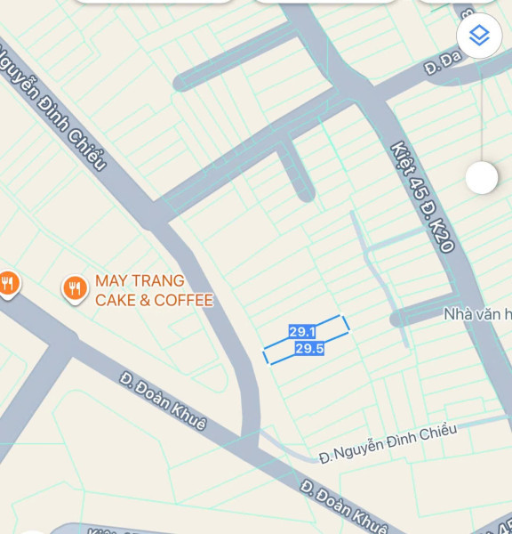 BÁN ĐẤT NGUYỄN ĐÌNH CHIỂU, 174M2 PHÙ HỢP XÂY CĂN HỘ VILLA
